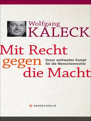 cover image of Mit Recht gegen die Macht
